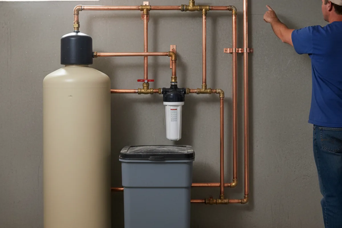 Whole-house water treatment system installed in Clearwater